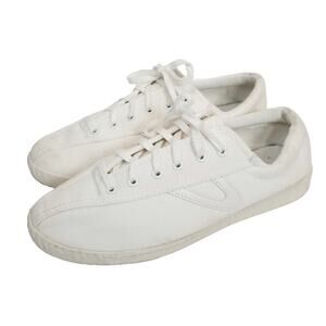 Tretorn Women's Nylite Plus Canvas Sneakers White Size 11